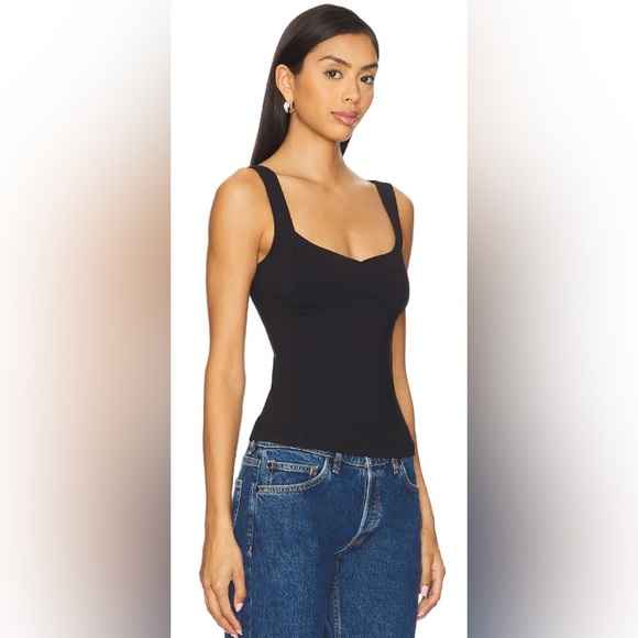 NWT - Free People Somewhere Sometime Cami Tank in Black - Various Sizes - Picture 2 of 6